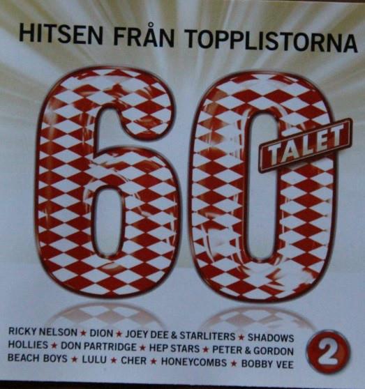 Hitsen Fran Topplistorna 60 - CD Audio