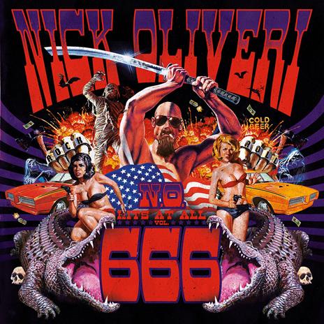 N.O. Hits at All vol.666 (Rose Fluo Coloured Vinyl) - Vinile LP di Nick Oliveri