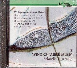 Musica da camera per fiati vol.2 - CD Audio di Wolfgang Amadeus Mozart,Selandia Ensemble
