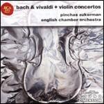 Concerti per violino - CD Audio di Johann Sebastian Bach,Antonio Vivaldi,Pinchas Zukerman,English Chamber Orchestra