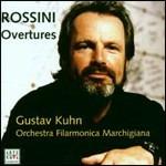 Ouvertures - CD Audio di Gioachino Rossini,Gustav Kuhn,Orchestra Filarmonica Marchigiana