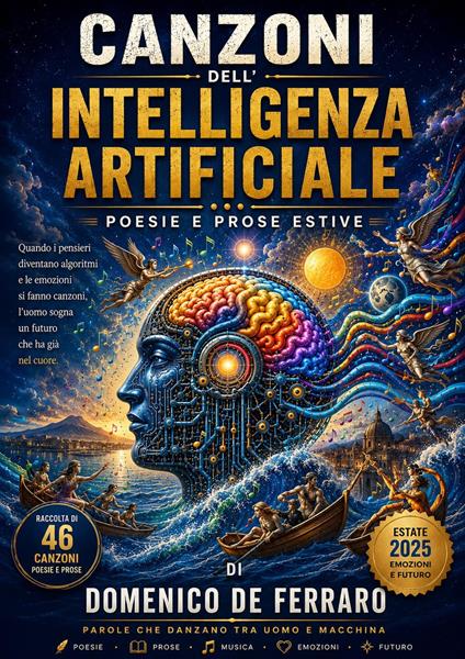 CANZONI DELL'INTELLIGENZA ARTIFICIALE - Domenico De Ferraro - ebook