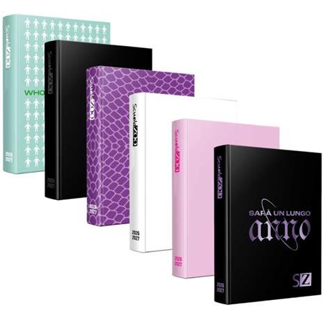 Diario 16 Mesi Scuolazoo 2026/27 Standard - 13x17,7. Viola - 2