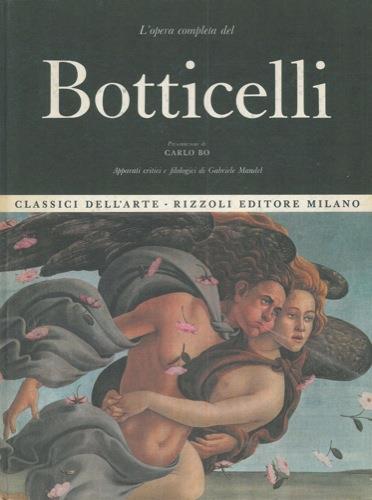 L' opera completa del Botticelli - E.C. Montagni - copertina