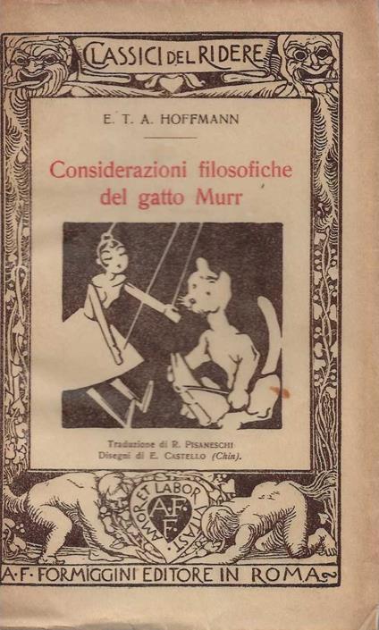 Considerazioni filosofiche del gatto Murr - Ernst T. Hoffmann - copertina