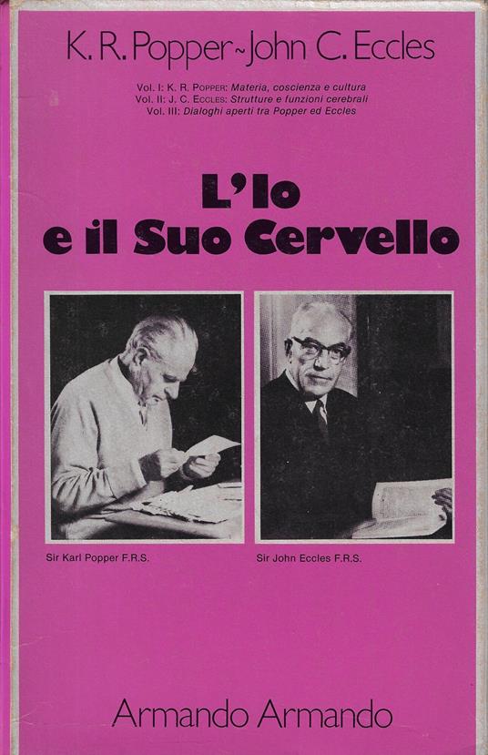 L' io e il suo cervello (3 volumi) - Karl R. Popper - copertina