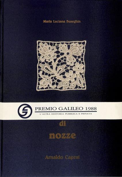 Ricamo di nozze - Maria Luciana Buseghin - copertina