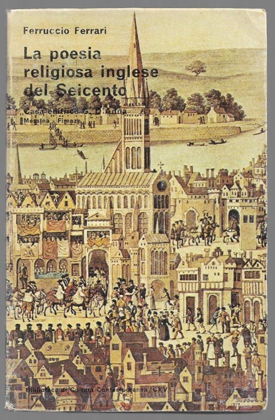 La poesia religiosa inglese del Seicento - Ferruccio Ferrari - copertina