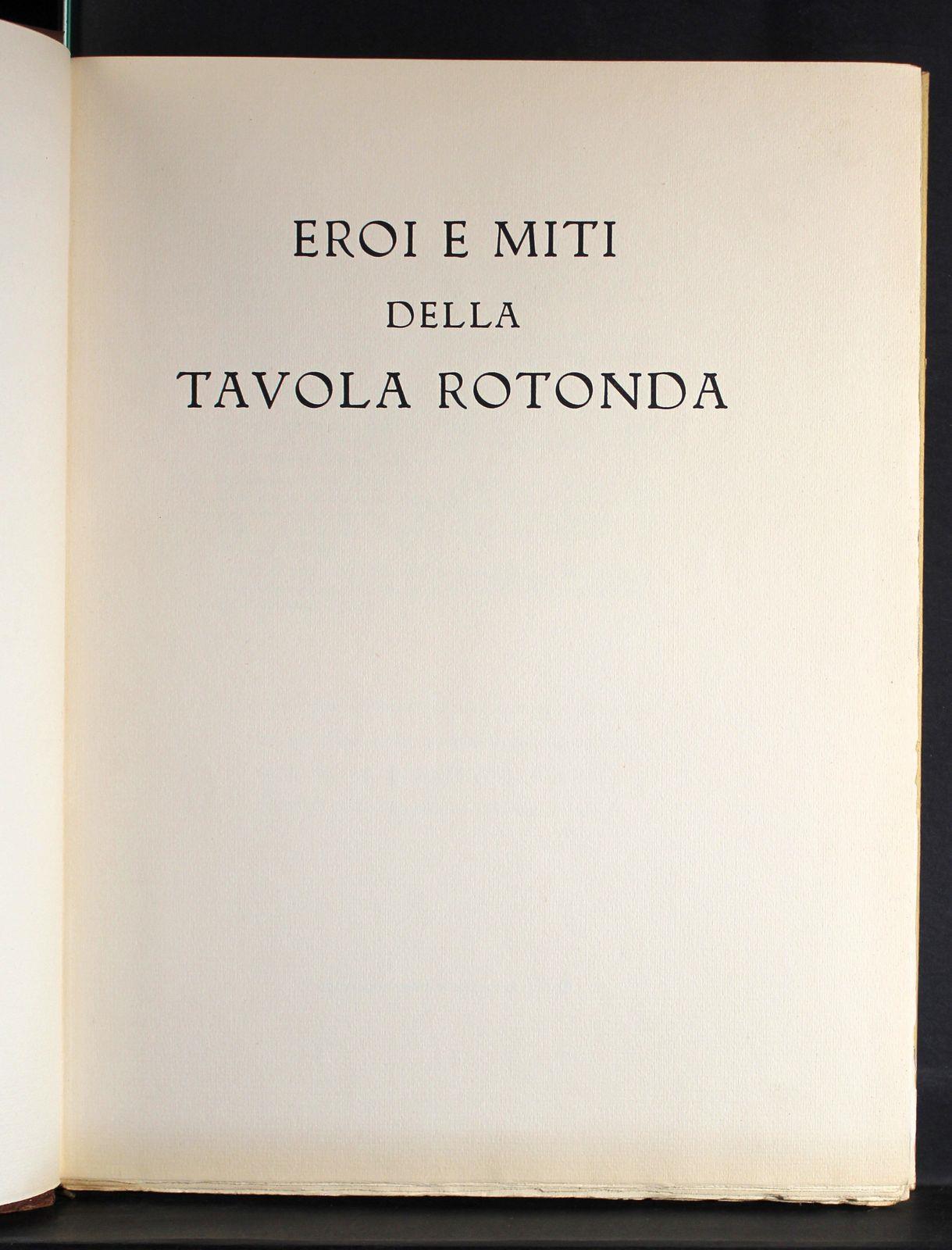 Eroi E Miti Della Tavola Rotonda