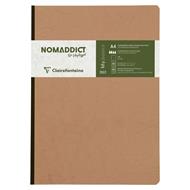 Age Bag. Quaderno brossurato A4 senza righe Cognac