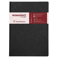 Age Bag. Quaderno brossurato A4 a righe Nero