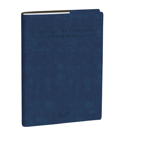 Agenda del professore Quo Vadis 2026-2027, 12 Mesi, settimanale, Roma Blu navy, italiano, Aug/Jul - 21 x 27 cm