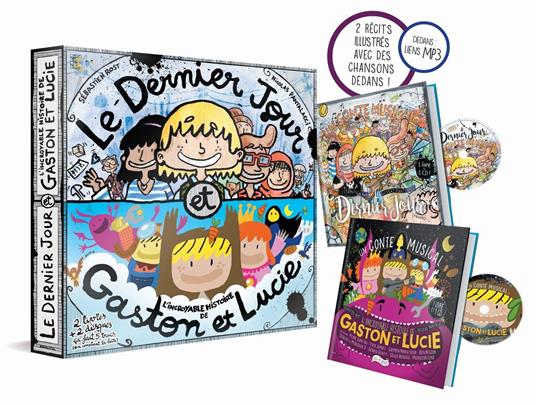 Le Dernier Jour De Gaston Et Lucie - CD Audio di Monsieur Lune & Sebastien Rost