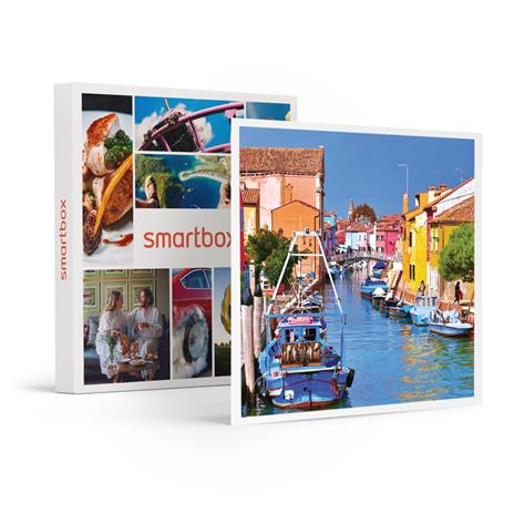 SMARTBOX - Murano, Burano e Torcello da scoprire: tour in barca con soste e visita a una vetreria per 3 - Cofanetto regalo