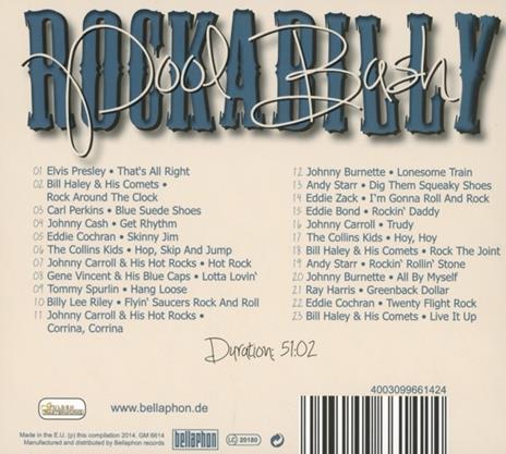 Rockabilly-Pool Bash - CD Audio - 2