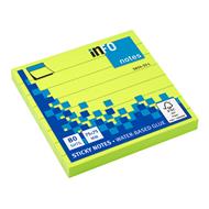 Foglietti Adesivi Verde Fluo Righe