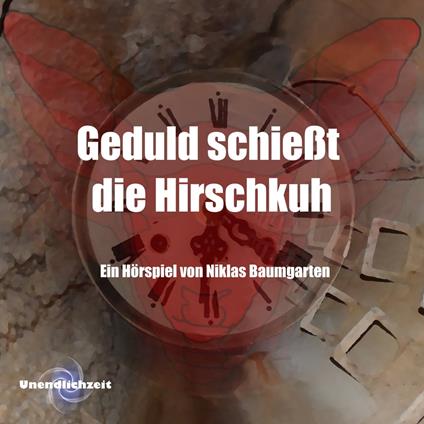 Geduld schießt die Hirschkuh