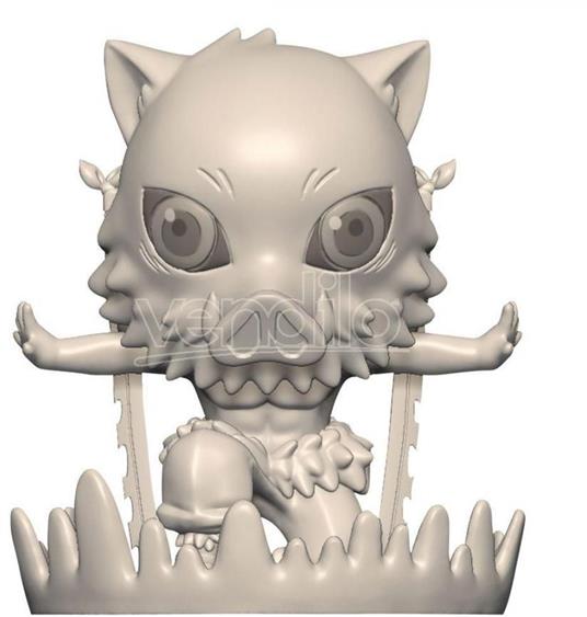 Demon Slayer: Kimetsu No Yaiba Hold Pvc Statua Hashibira Inosuke 7 Cm Furyu