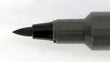 Bandai Gundam Marker Gm21 Gray Sumi-Ire Brush Pen Gunpla Pennarello Grigio - 3
