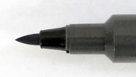Bandai Gundam Marker Gm21 Gray Sumi-Ire Brush Pen Gunpla Pennarello Grigio - 5