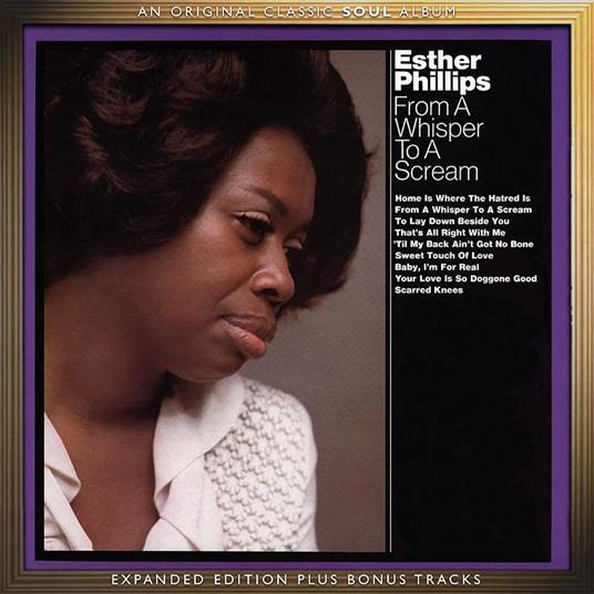 From A Whisper To A Scream - CD Audio di Esther Phillips