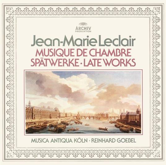 Chamber Works (Shm-Cd) - SHM-CD di Jean-Marie Leclair,Musica Antiqua Köln