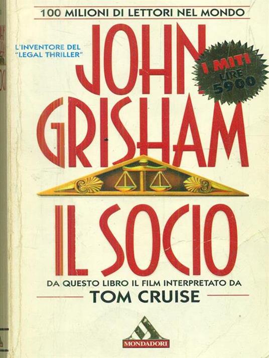 Il socio - John Grisham - copertina