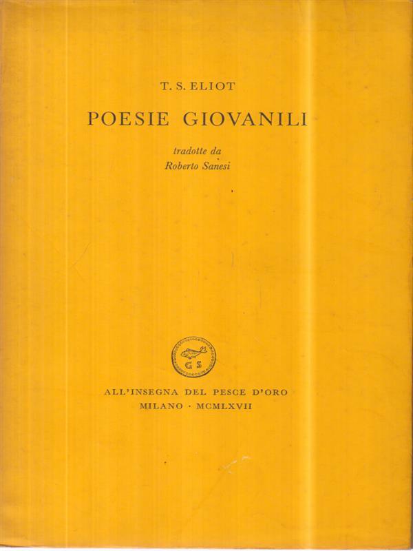 Poesie giovanili