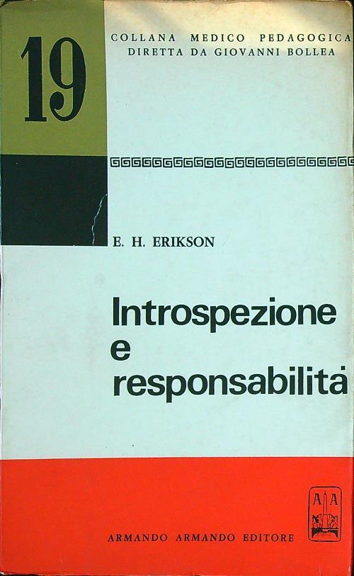 Introspezione e responsabilità - copertina