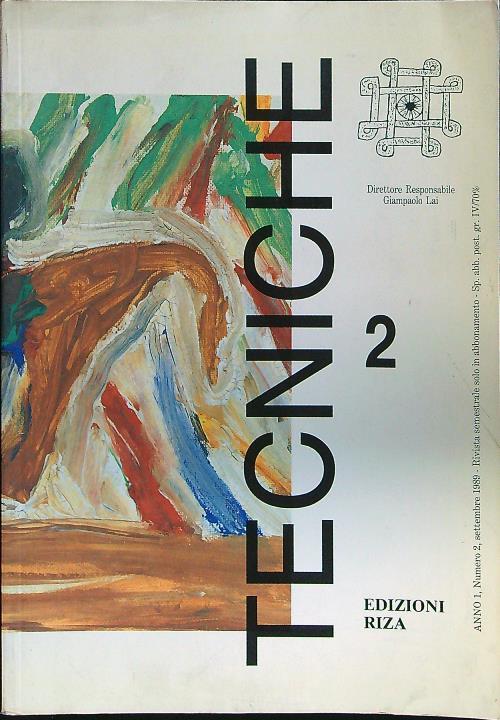 Tecniche 2 - copertina