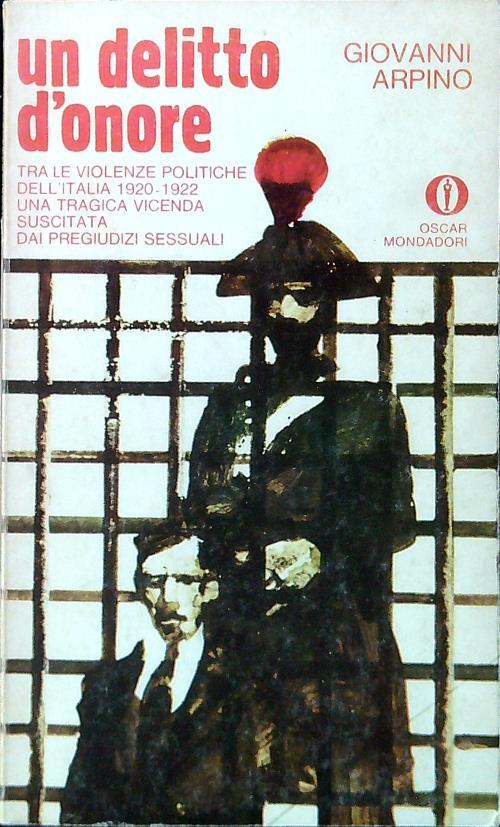 Un delitto d'onore - Giovanni Arpino - copertina
