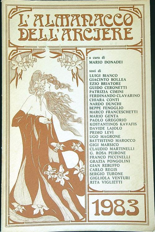L' almanacco dell'arciere 1983 - copertina
