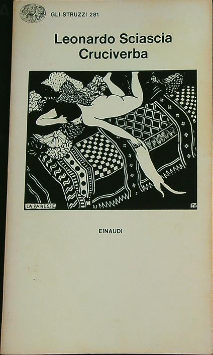 Cruciverba  - Leonardo Sciascia - copertina