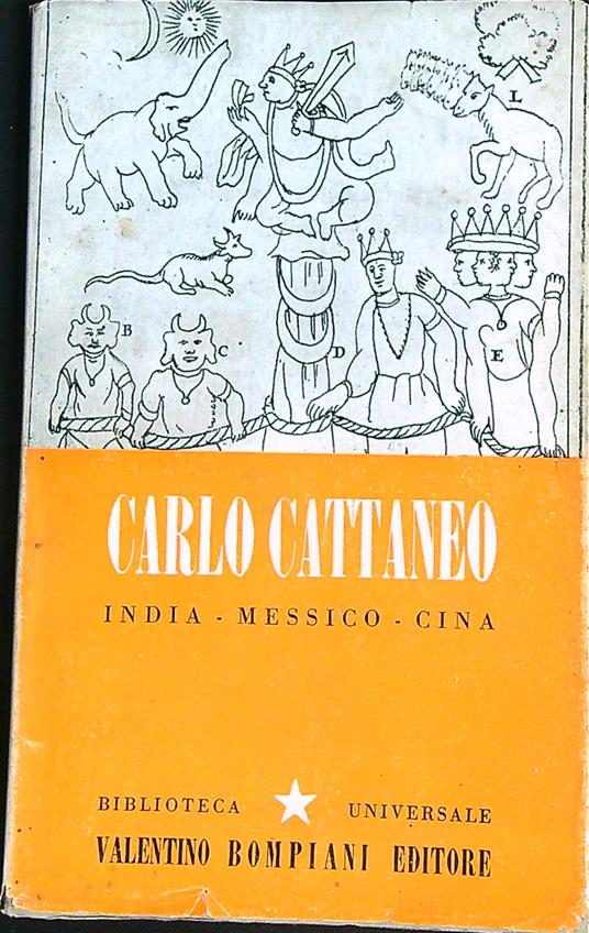 India - Messico - Cina   - Carlo Cattaneo - copertina