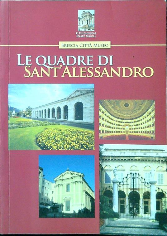 Le quadre di sant'alessandro - copertina