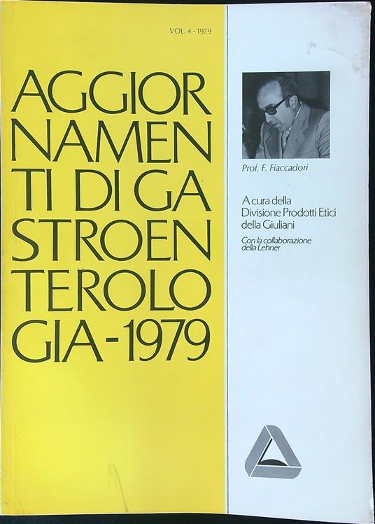 Aggiornamenti di gastroenterologia 1979 - copertina
