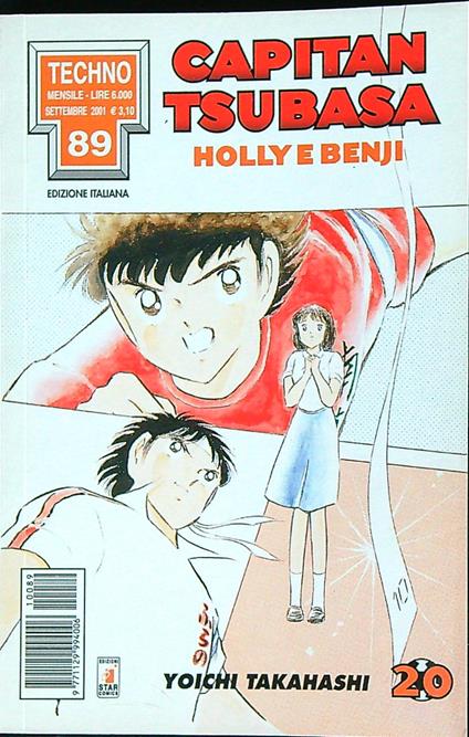 Techno # 89 - Capitan Tsubasa 20 - copertina