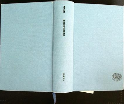 I Buddenbrook. - Thomas Mann - copertina