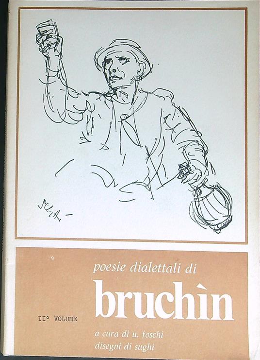 Poesie dialettali di Bruchin - U. Foschi - copertina