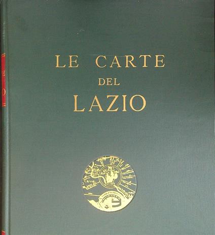 Le carte del Lazio 3 vv - Amato Pietro Frutaz - copertina