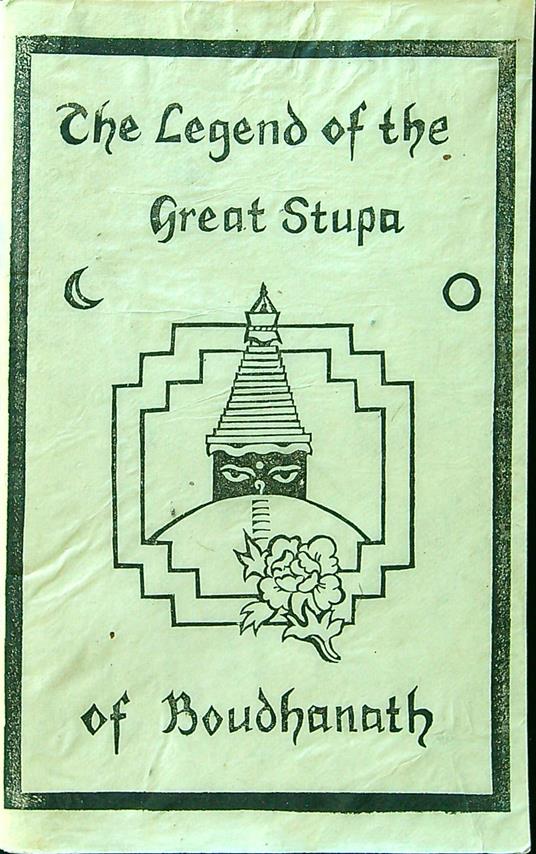 The Legend of the Great Stupa od Boudhanath - copertina