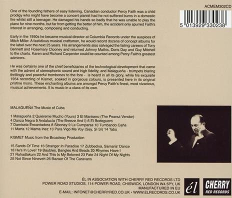 Malaguena. The Music of Cuba - CD Audio di Percy Faith - 2