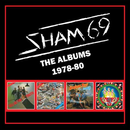 The Albums 1978-80 - CD Audio di Sham 69
