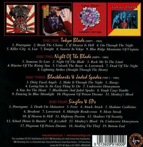Knights of the Blade - CD Audio di Tokyo Blade - 2