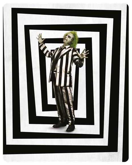 Beetlejuice Beetlejuice Steelbook 3 (Blu-ray + Blu-ray Ultra HD 4K) di Tim Burton - Blu-ray + Blu-ray Ultra HD 4K - 3