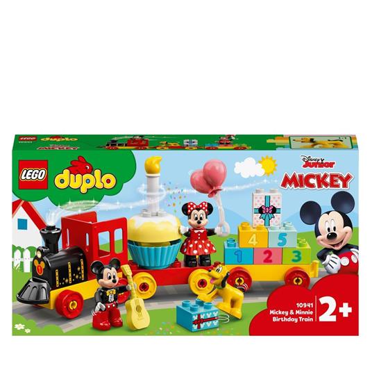 LEGO Duplo Disney (10941). Il Treno del Compleanno di Topolino e Minnie,