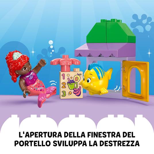 LEGO Duplo (10420). Il chiosco del caffè di Ariel e Flounder - 5