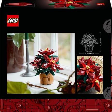 LEGO Botanicals (10370). Stella di Natale. Esclusiva - 7