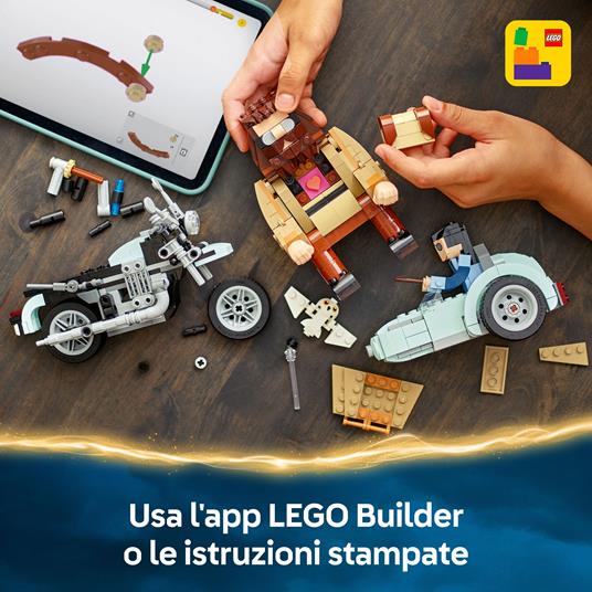 LEGO Harry Potter (76443). Giro sul Sidecar di Hagrid e Harry - 5