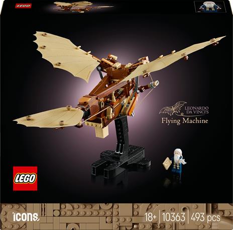 LEGO ICONS (10363). Macchina volante di Leonardo da Vinci